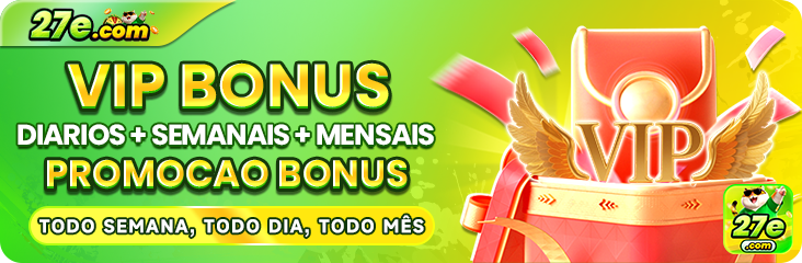 Recompensas VIP e Clube de Fidelidade no 27e.com